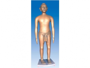 世界各地ZM3021 Antique Acupuncture Bronze Figure