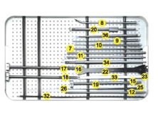 Anterior Thoracolumbar Apparatus with Double Screws and Double Rods 1019