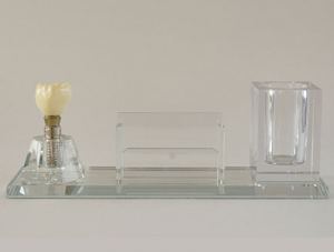 ZM-R5 Crystal Business Card Holder